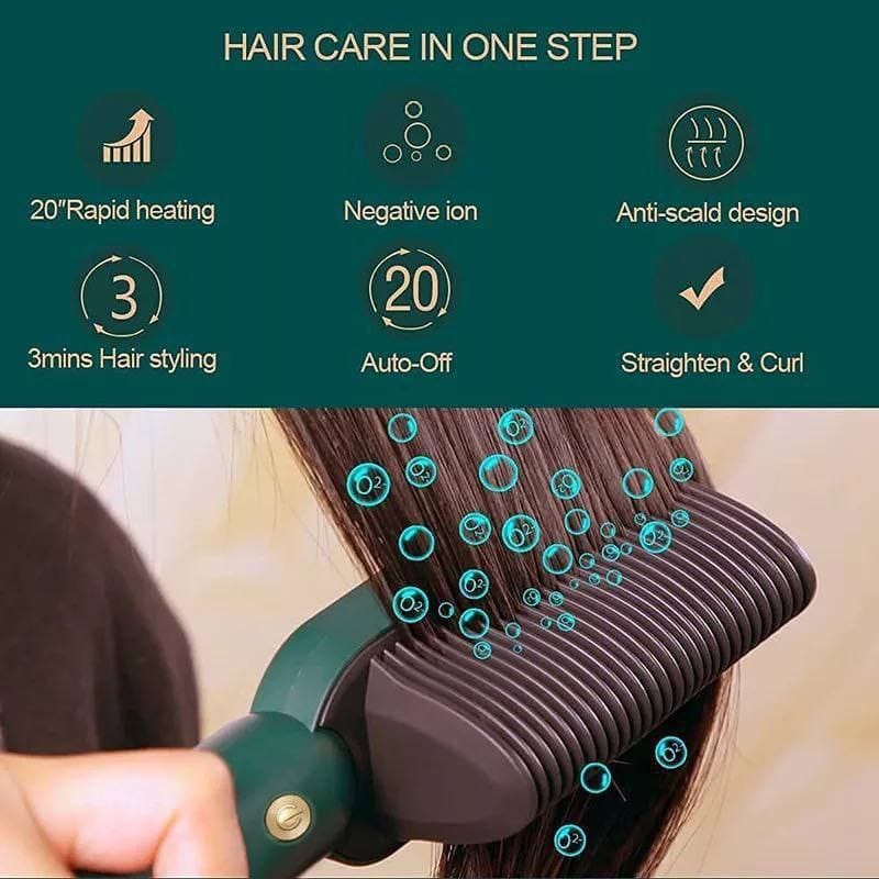 Fitaza Hair Straightener Hair Straightener Comb for Women & Men Hair - Image 4